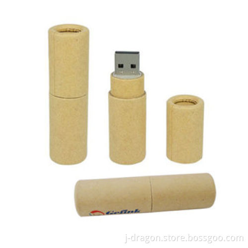 Eco Friendly Natural Paper USB Memory Flash Drive